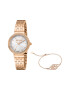 JUST CAVALLI Set de ceas quartz si bratara - Pled.ro