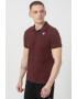 K-Way Tricou polo slim fit cu margini contrastante Vincent - Pled.ro