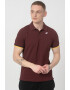 K-Way Tricou polo slim fit cu margini contrastante Vincent - Pled.ro