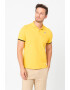 K-Way Tricou polo slim fit cu margini contrastante Vincent - Pled.ro