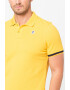 K-Way Tricou polo slim fit cu margini contrastante Vincent - Pled.ro