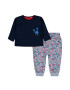 KANZ Set de tricou si pantaloni cu imprimeu floral - 2 piese - Pled.ro