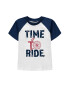 KANZ Tricou din bumbac cu maneci raglan - Pled.ro