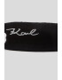 Karl Lagerfeld Bereta din lana cu aplicatie logo K/Signature - Pled.ro