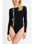 Karl Lagerfeld Bluza-body cu imprimeu logo - Pled.ro