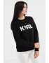 Karl Lagerfeld Bluza sport cu imprimeu logo - Pled.ro