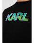 Karl Lagerfeld Bluza sport cu logo si buzunar kangaroo - Pled.ro