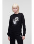 Karl Lagerfeld Bluza de trening din amestec de bumbac organic Ikonik - Pled.ro