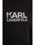 Karl Lagerfeld Bluza sport din bumbac cu aplicatie logo - Pled.ro