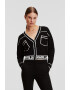 Karl Lagerfeld Cardigan crop din amestec de lana - Pled.ro