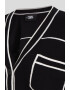 Karl Lagerfeld Cardigan crop din amestec de lana - Pled.ro