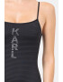 Karl Lagerfeld Costum de baie intreg cu imprimeu logo - Pled.ro