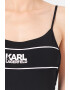 Karl Lagerfeld Costum de baie intreg cu model in dungi - Pled.ro