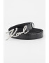 Karl Lagerfeld Curea de piele Signature - Pled.ro