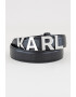 Karl Lagerfeld Curea din piele cu logo metalic Swing - Pled.ro