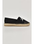 Karl Lagerfeld Espadrile de material textil cu garnituri de piele - Pled.ro