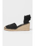 Karl Lagerfeld Espadrile D'Orsay cu logo Kamini - Pled.ro