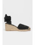 Karl Lagerfeld Espadrile D'Orsay cu logo Kamini - Pled.ro