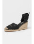 Karl Lagerfeld Espadrile D'Orsay cu logo Kamini - Pled.ro