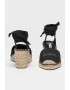 Karl Lagerfeld Espadrile D'Orsay cu logo Kamini - Pled.ro