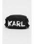 Karl Lagerfeld Geanta crossbody cu imprimeu logo - Pled.ro