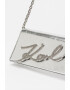 Karl Lagerfeld Geanta crossbody cu logo stralucitor K/Signature 2.0 - Pled.ro