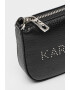 Karl Lagerfeld Geanta crossbody de piele - Pled.ro