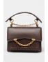 Karl Lagerfeld Geanta crossbody de piele si piele intoarsa K/Seven - Pled.ro