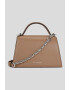 Karl Lagerfeld Geanta crossbody de piele Signature 2.0 - Pled.ro