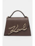 Karl Lagerfeld Geanta crossbody de piele Signature 2.0 - Pled.ro