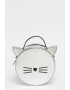 Karl Lagerfeld Geanta crossbody structurata cu model Choupette - Pled.ro