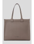 Karl Lagerfeld Geanta shopper de piele ecologica cu logo in relief - Pled.ro