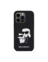 Karl Lagerfeld Husa de protectie Saffiano Karl and Choupette NFT pentru iPhone 14 Pro Negru - Pled.ro