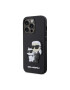 Karl Lagerfeld Husa de protectie Saffiano Karl and Choupette NFT pentru iPhone 14 Pro Negru - Pled.ro