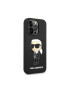 Karl Lagerfeld Husa de protectie silicon lichid Ikonik NFT pentru iPhone 14 Pro Max Negru - Pled.ro