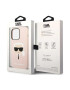 Karl Lagerfeld Husa protectie Liquid Silicone pentru iPhone 14 Pro Roz - Pled.ro