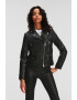 Karl Lagerfeld Jacheta biker de piele - Pled.ro