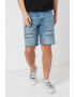 KARL LAGERFELD JEANS Bermude din denim cu aspect deteriorat - Pled.ro