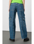 KARL LAGERFELD JEANS Blugi cargo cu croiala dreapta - Pled.ro