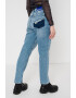 KARL LAGERFELD JEANS Blugi conici cu talie inalta - Pled.ro