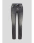 KARL LAGERFELD JEANS Blugi din amestec de bumbac organic cu aspect decolorat - Pled.ro