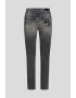 KARL LAGERFELD JEANS Blugi din amestec de bumbac organic cu aspect decolorat - Pled.ro