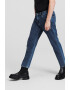 KARL LAGERFELD JEANS Blugi din amestec de bumbac organic cu talie medie - Pled.ro