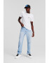 KARL LAGERFELD JEANS Blugi drepti cu aspect decolorat - Pled.ro