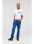 KARL LAGERFELD JEANS Blugi drepti cu insertie logo - Pled.ro