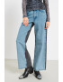 KARL LAGERFELD JEANS Blugi drepti cu model in doua nuante - Pled.ro