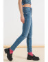 KARL LAGERFELD JEANS Blugi skinny cu talie inalta - Pled.ro