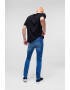 KARL LAGERFELD JEANS Blugi skinny din amestec de bumbac organic cu aspect deteriorat - Pled.ro