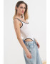 KARL LAGERFELD JEANS Body cu decolteu adanc - Pled.ro