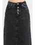 KARL LAGERFELD JEANS Fusta maxi de denim cu slit frontal - Pled.ro